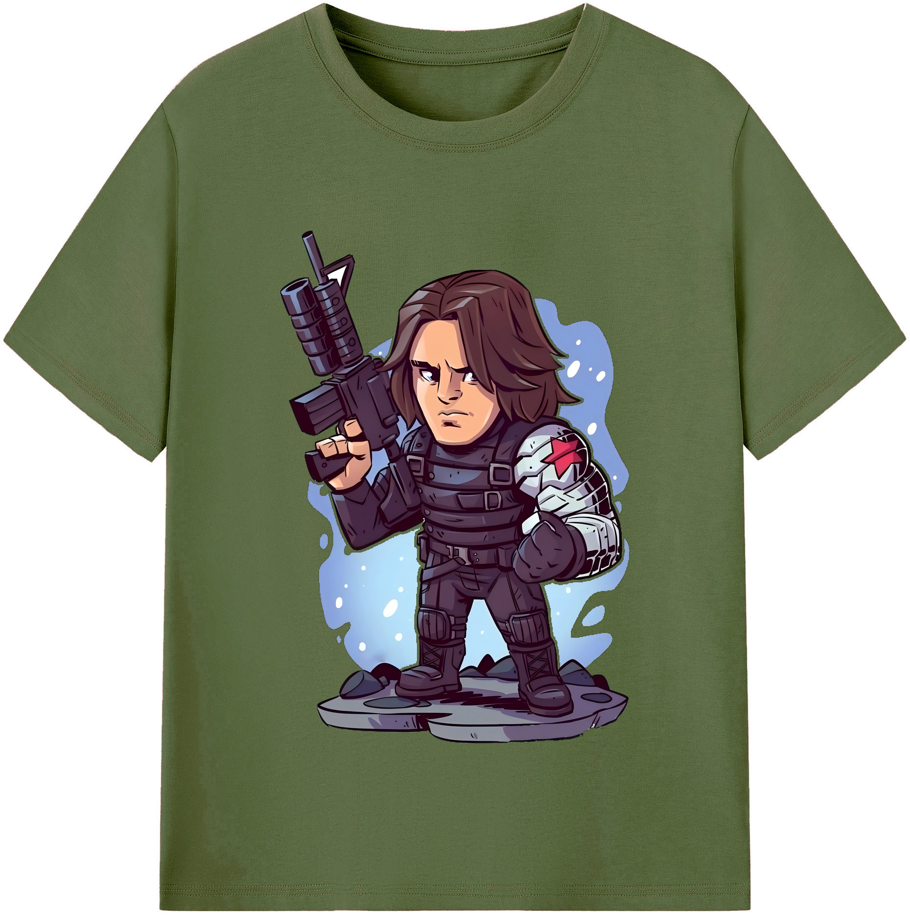 （画像用） アベンジャーズ The Avengers 綿100％半袖Tシャツ（フロントプリント）